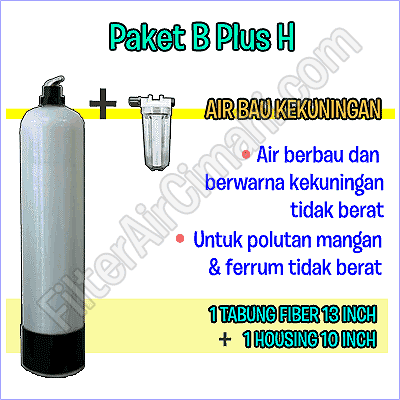 tabung filter air b plus h